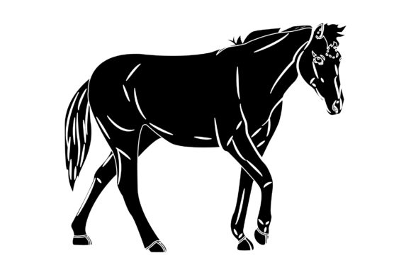 Unleashing Power: Why Horse Vector Design Solid Color Works